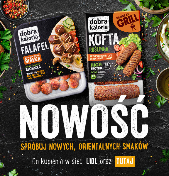 Już są nasze nowości - Falafel i Kofta